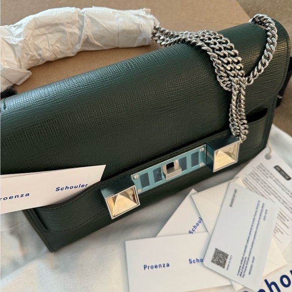 PROENZA SCHOULER
Chain PS11 textured-leather clutch - Picture 15 of 15